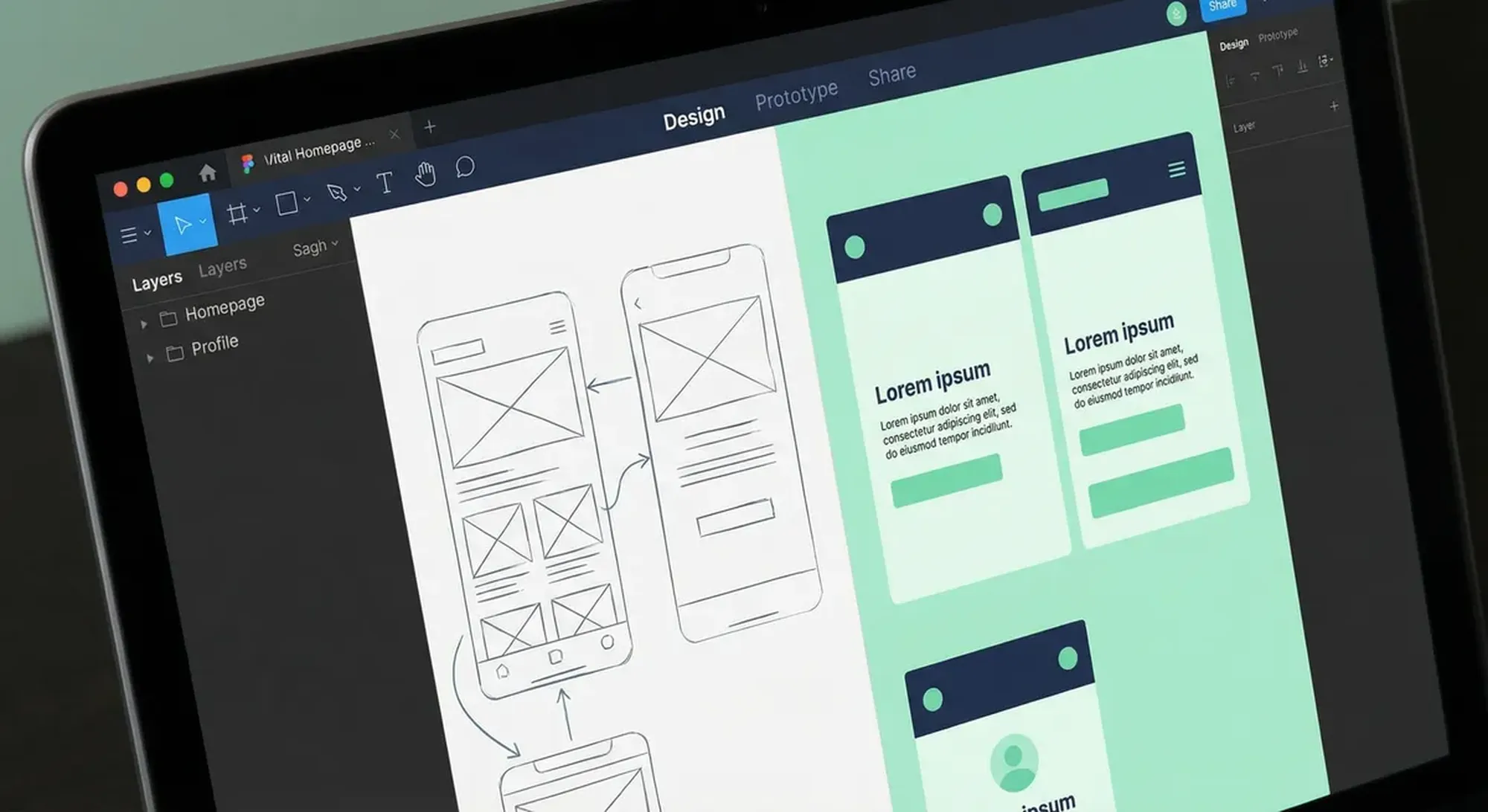 Визуальный дизайн и прототипирование